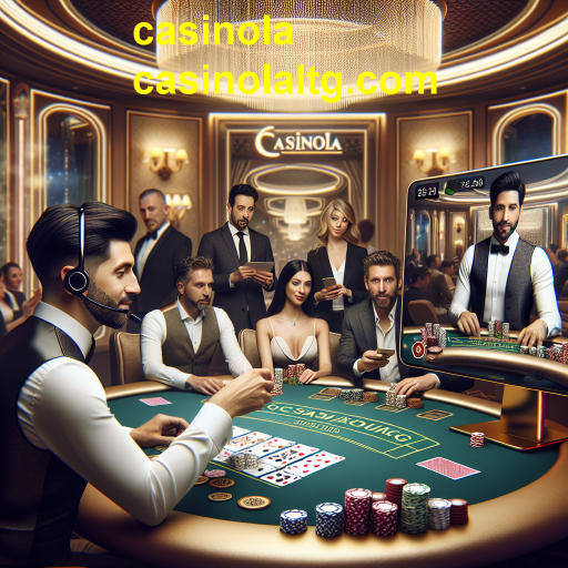 A Emoção dos Jogos Ao Vivo no Casinola